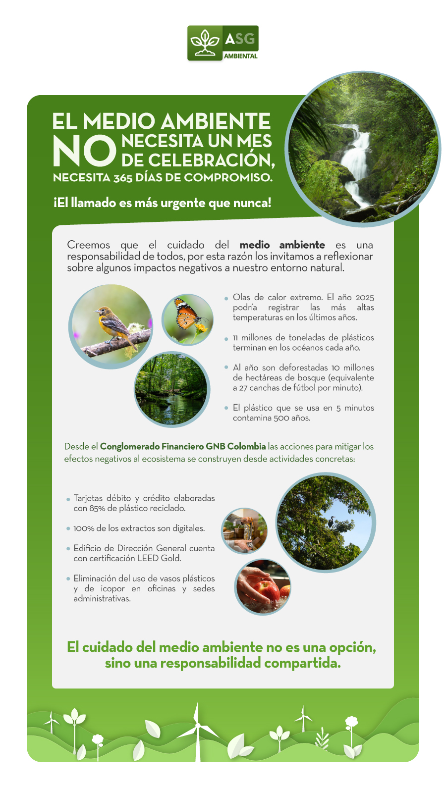 El medio ambiente no necesita un mes de celebración El medio ambiente no necesita un mes de celebración