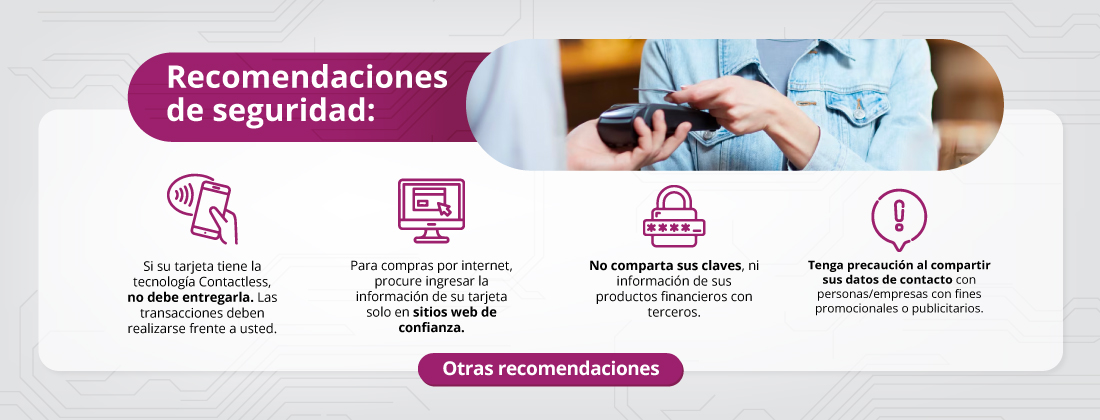 Recomendaciones de seguridad