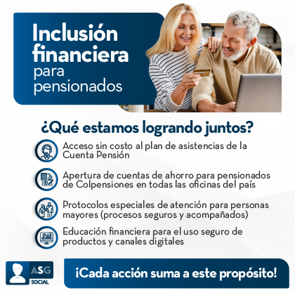 Inclusión financiera para pensionados