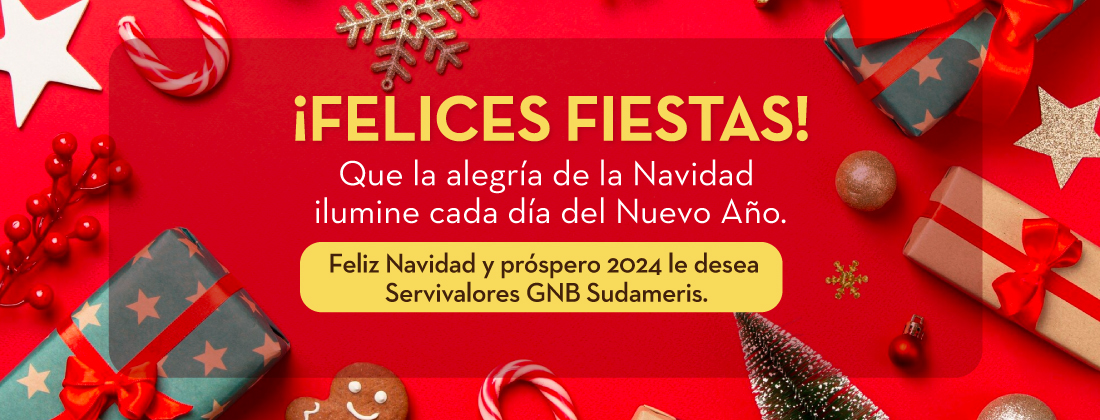 ¡FELICES FIESTAS!