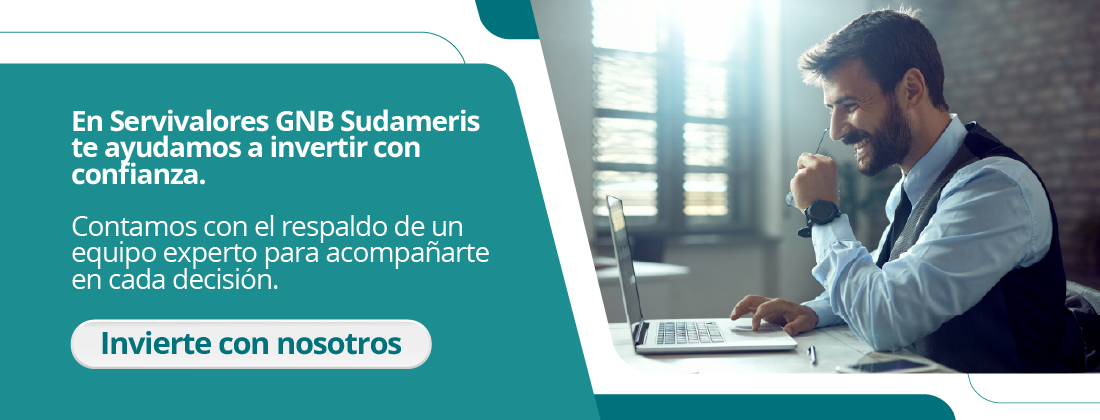 En Servivalores GNB Sudameris te ayudamos a invertir con confianza.